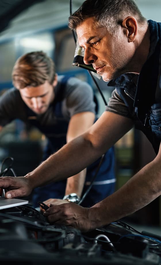 Motoren- und Diagnosebereich