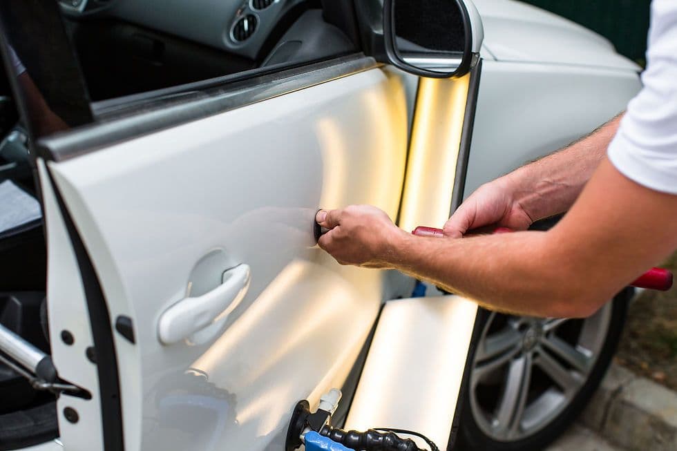 Repair hail damage cleanly without painting